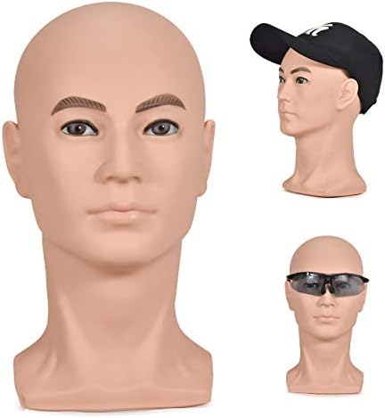 ZMS Male Mannequin Training Head with Free Table Clamp