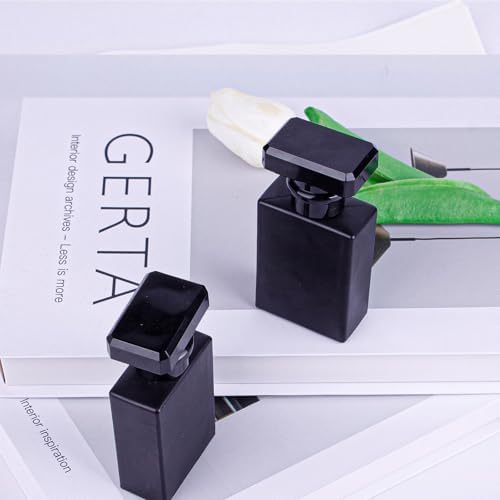 2pcs 30ml Glass Perfume Bottles Empty Refillable Travel Atomizers