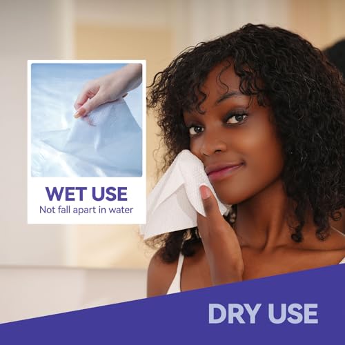Jolly Care Disposable Face Towels 10x12 50 Count 4 Pack