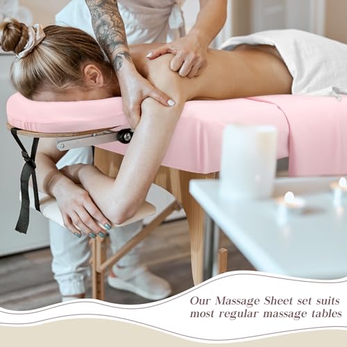 Mixweer 9 Pcs 3 Set Microfiber Massage Table Sheets