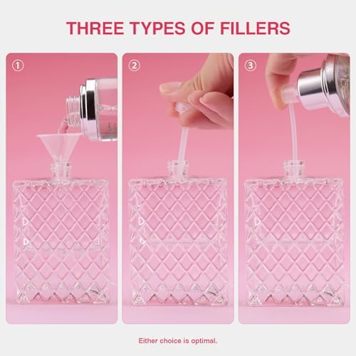 Glass Perfume Bottles Refillable 100ml Atomizer Sprayer