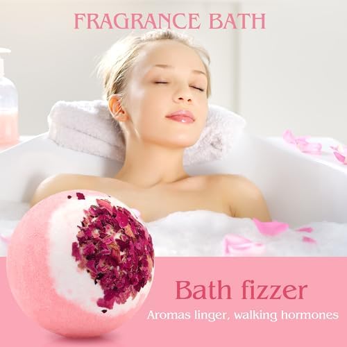 Kastu Dried Flower Bath Bombs 4-Pack Gift Set