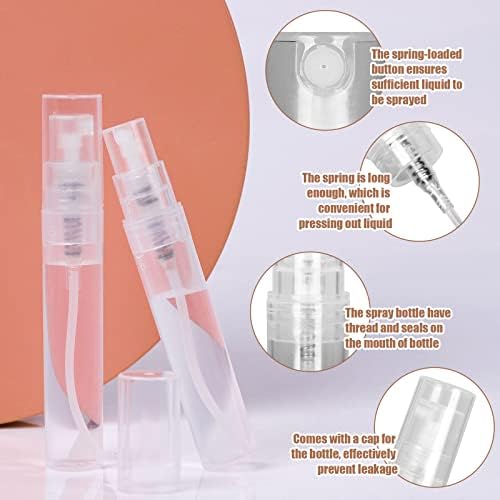Fandamei 60PCS 5ml Mini Spray Bottles Empty