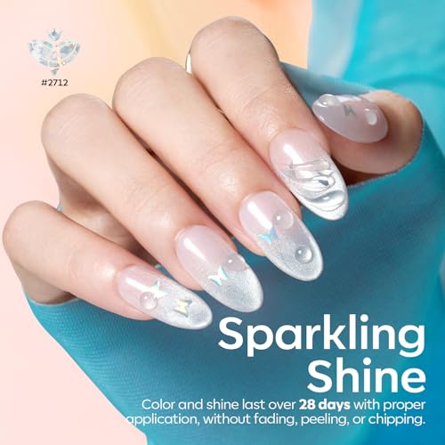 Modelones Glitter Gel Nail Polish Set 6 Colors