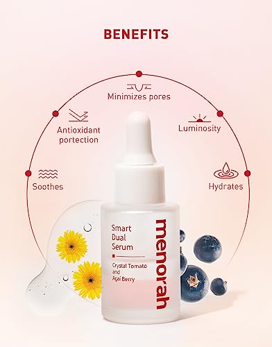 Menorah Smart Dual Serum with Crystal Tomato and Acai Berry