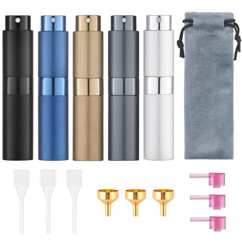 Tekson Travel Perfume Atomizer 8ml 5PCS