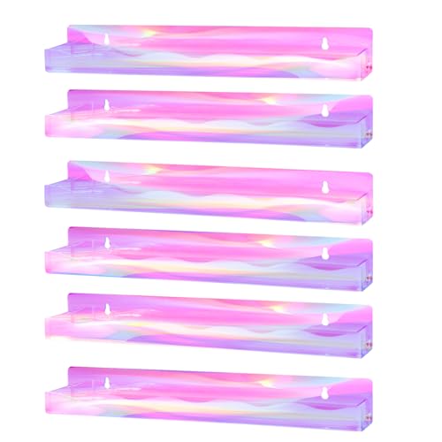 Iridescent Nail Polish Wall Organizer 6 Packs