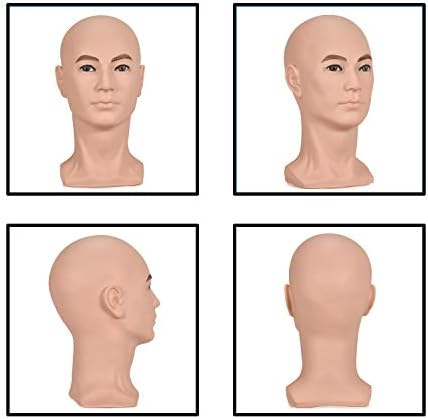 ZMS Male Mannequin Training Head with Free Table Clamp