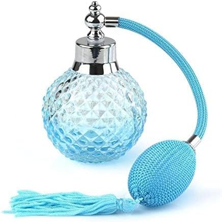 Topvane 100ml Crystal Perfume Bottle with Long Spray Tassels