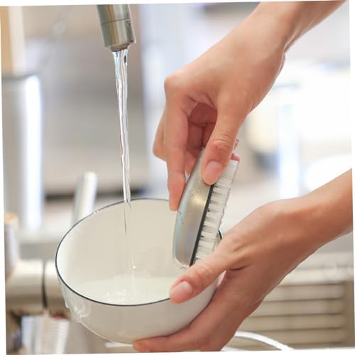 Stainless Steel Deodorizing Soap Brush for Kitchen and Bathroom
