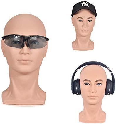 ZMS Male Mannequin Training Head with Free Table Clamp