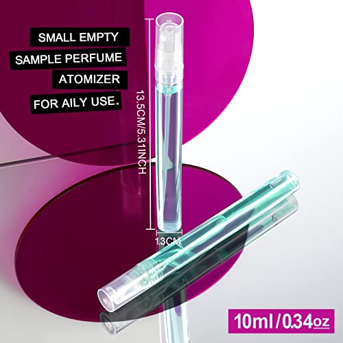 Teenitor Mini Spray Bottles 20-Pack 10ml Empty Refillable