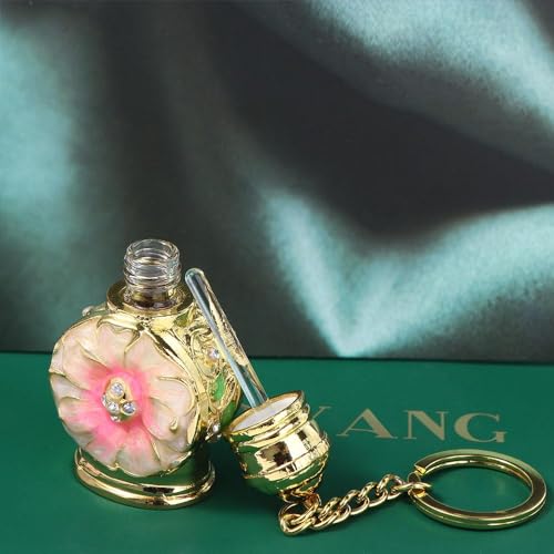 Kopida 2Pcs Desert Flower Perfume Bottle with Keychain 1