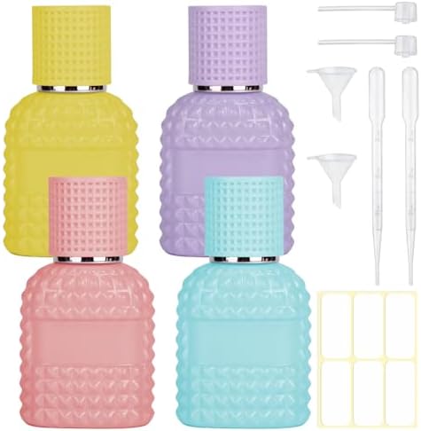 4 Pack Refillable Spray Perfume Bottles 30ML