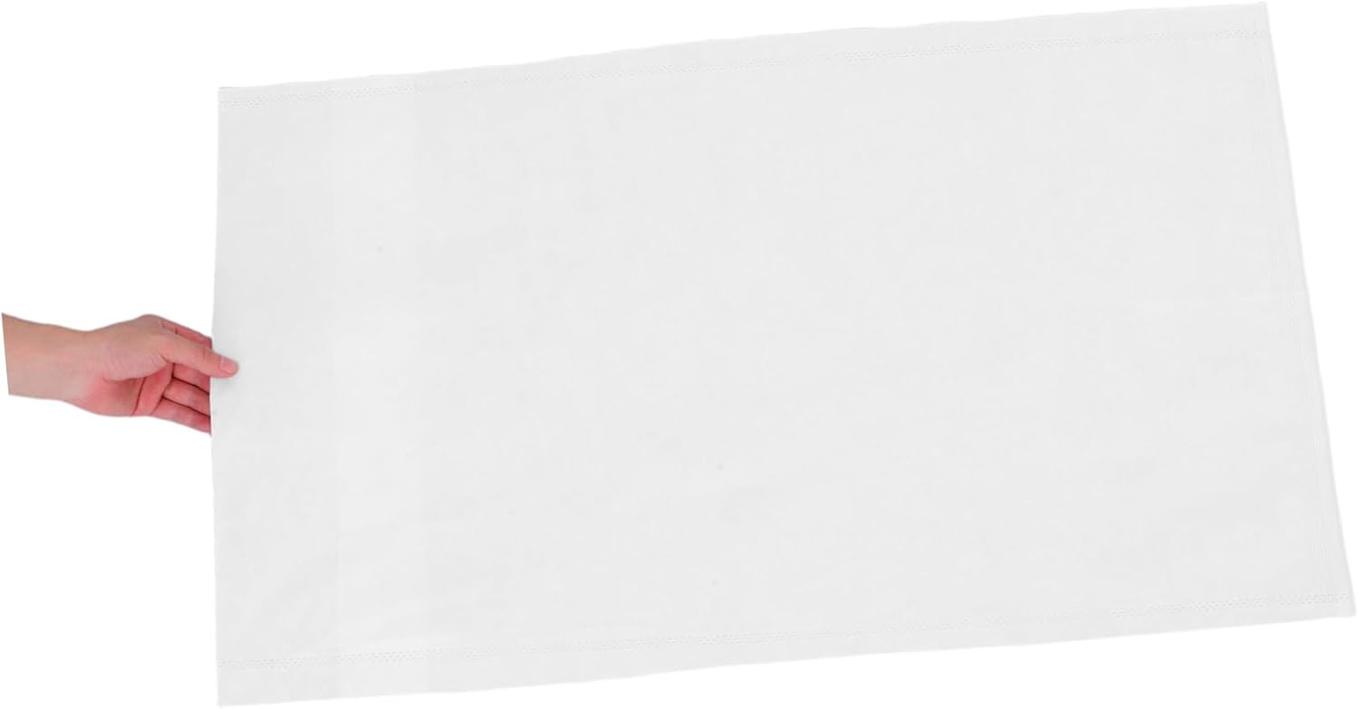IMIKEYA 20pcs Disposable Pillow Covers for Travel Hotels Salons