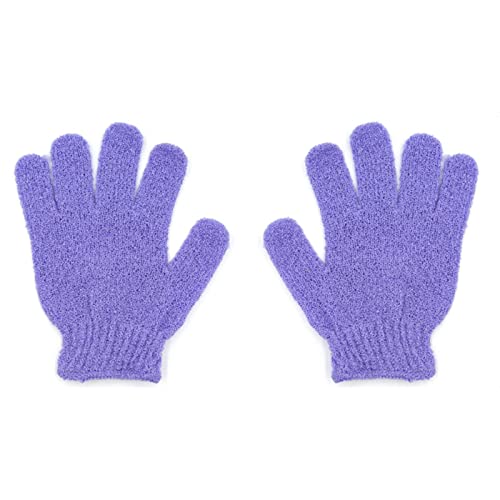 Five Fingers Bathing Gloves for Scrubbing and Cleansing