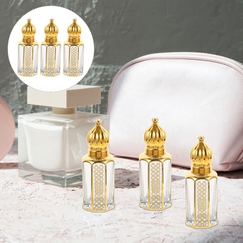 FRCOLOR 9 Pcs Essential Oil Bottles with Roller Ball