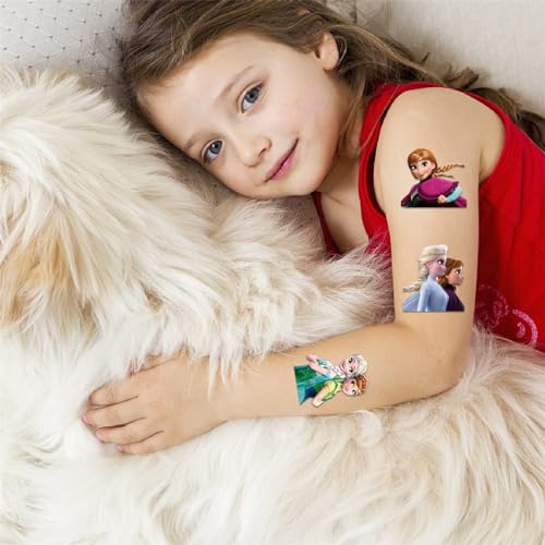 40pcs Frozen Temporary Tattoos for Girls Kids
