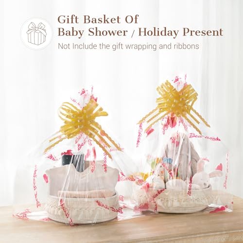 Mkono Macrame Makeup Organizer Basket Boho Decor