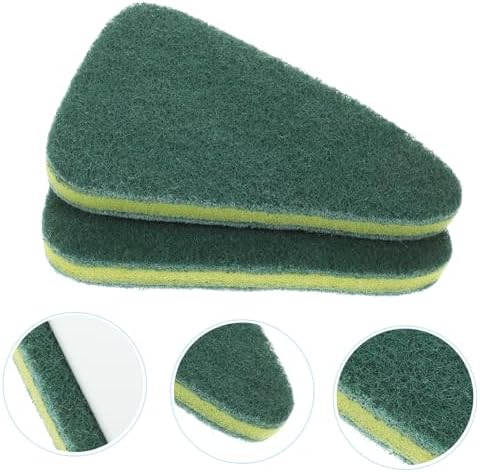 2pcs Heavy Duty Floor Scrub Brush for Tile and Bathroom Cleaning