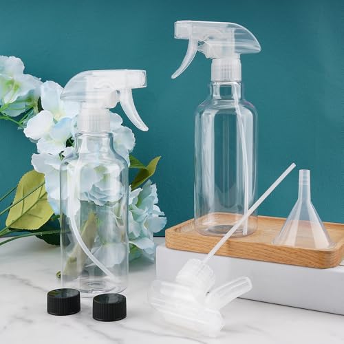 Hethyo 169oz Plastic Spray Bottles 2 Pack