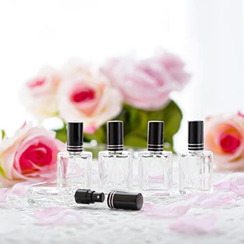 YU FENG 12Pcs Clear Refillable Perfume Bottle Set