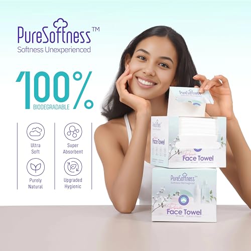 Luxuriously Soft Disposable Face Towel 12 x 10
