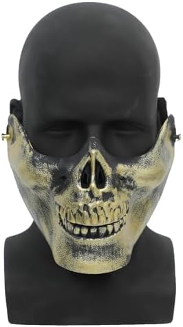 AMLUCKS Male Mannequin Head PVC for Wig Display Black