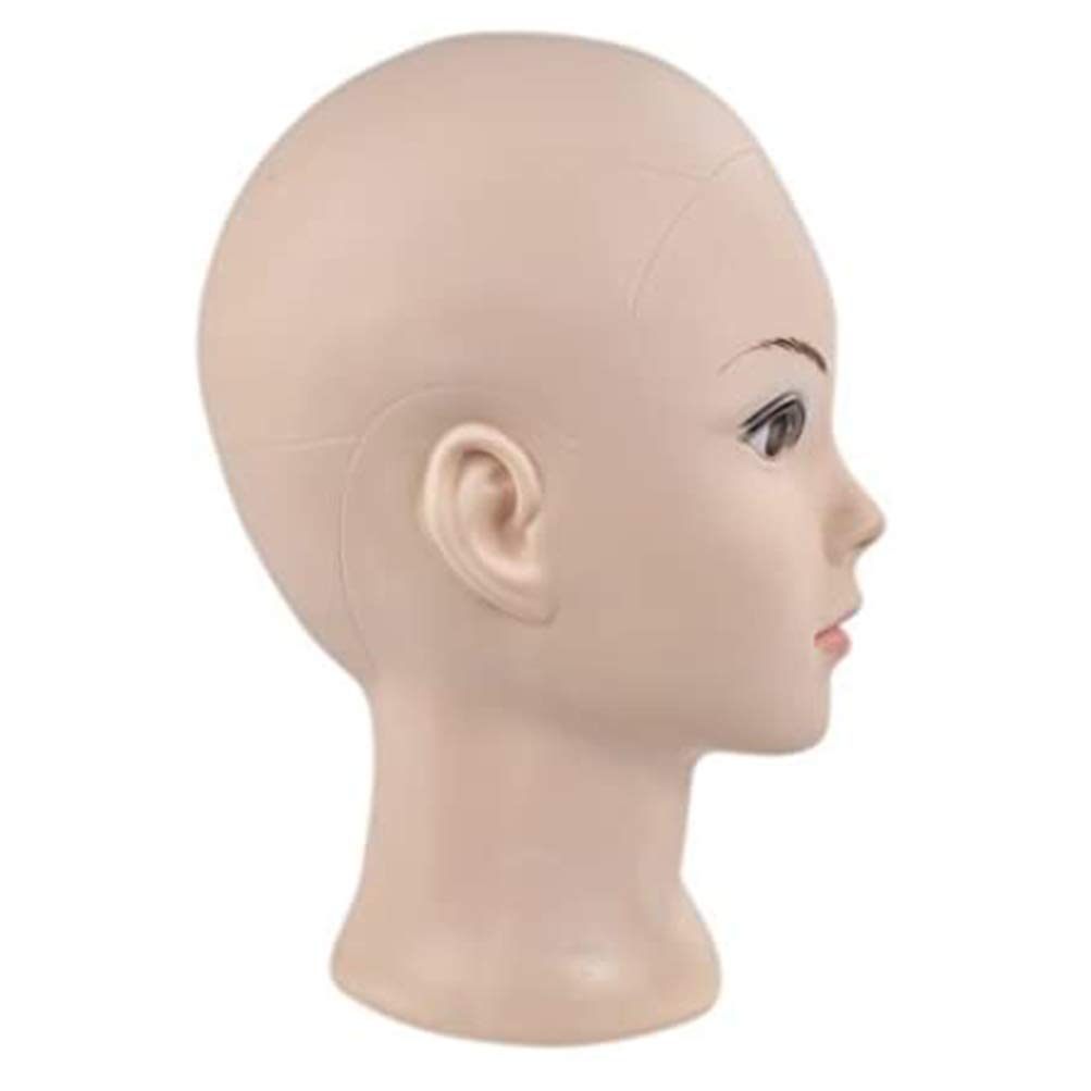 Bald Mannequin Head for Wig Making and Display