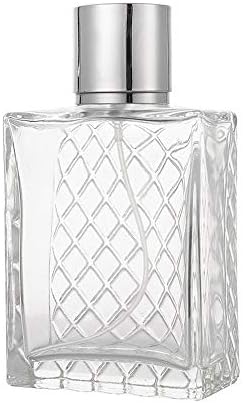 100ML Glass Spray Bottles with Silver Sprayer and Accessories