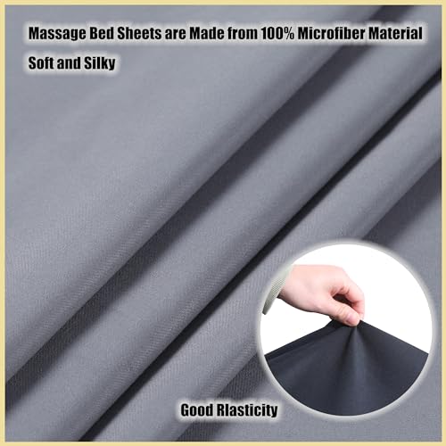 GASIYU Microfiber Massage Table Sheet Set 3 Pcs
