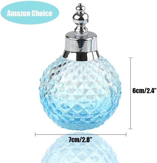 Topvane 100ml Crystal Perfume Bottle with Long Spray Tassels