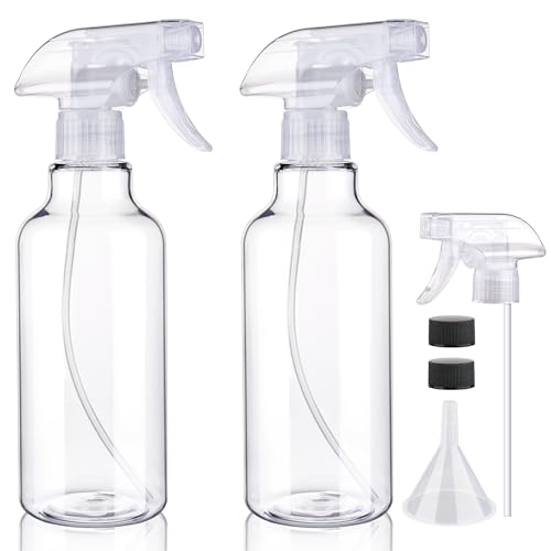 Hethyo 169oz Plastic Spray Bottles 2 Pack