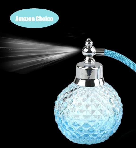 Topvane 100ml Crystal Perfume Bottle with Long Spray Tassels