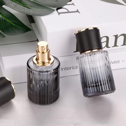 Travel Vintage Perfume Bottle Empty 2pcs
