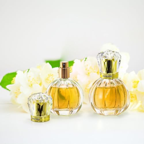 Foraineam 6 Pack 50ml Pumpkin Spray Bottles Refillable Fine Mist Perfume Containers