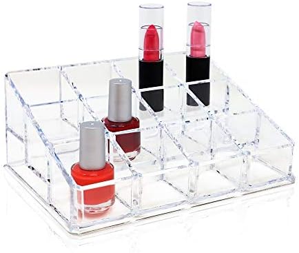 Isaac Jacobs 12 Compartment Nail Polish Holder Organizer
