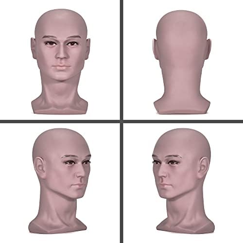 ZMS Professional Male Mannequin Head Stand