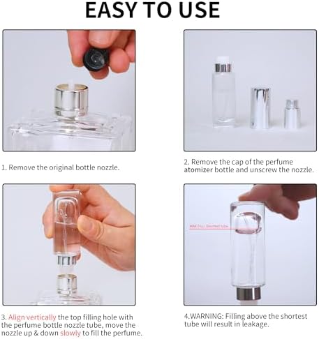 MUB 10ml Perfume Travel Atomizer Bottle