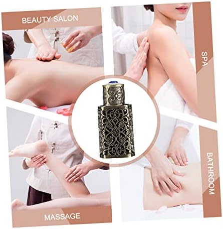 OSALADI Hollow Metal Essential Oil Dropper Bottle 3ML