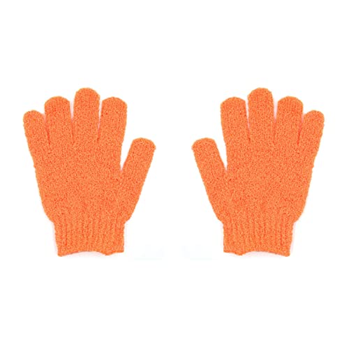 Five Fingers Bathing Gloves for Scrubbing and Cleansing