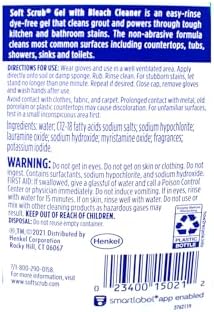Soft Scrub Gel Cleanser with Bleach - 126 Fl Oz Pack of 2