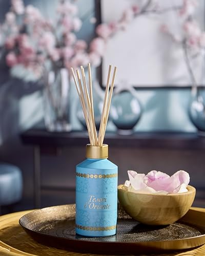 Tesori DOriente Ayurveda Scented Reed Diffuser Set with 8 Sticks 200ml