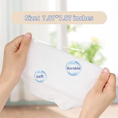 MSOEUESO Ultra Soft Disposable Face Towel 100 Count Pack