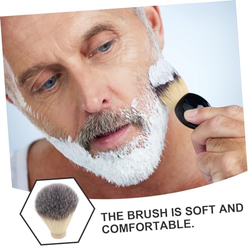 Ipetboom Beard Brush for Men Shaving and Grooming Tool