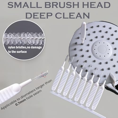 Shower Head Cleaning Brush with Storage Box 20 Pcs