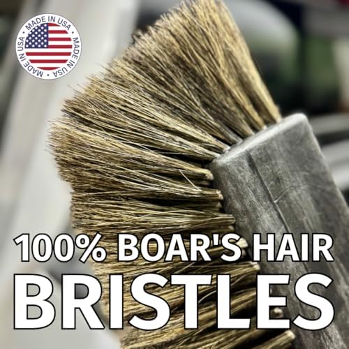 Montana Tri-Angle Boar Hair Car Wash Brush MB-1800