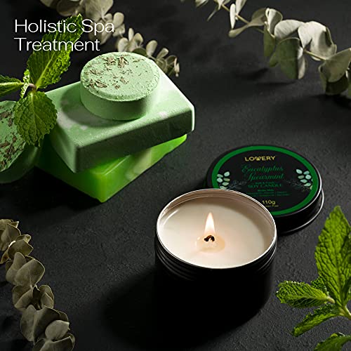 Eucalyptus Spearmint Bath Set 17 Pcs Gift Basket