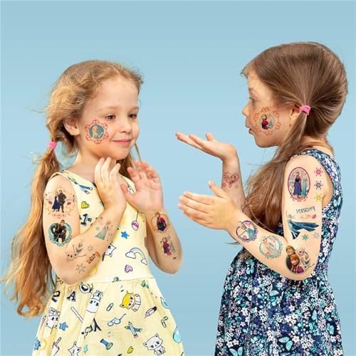 40pcs Frozen Temporary Tattoos for Girls Kids