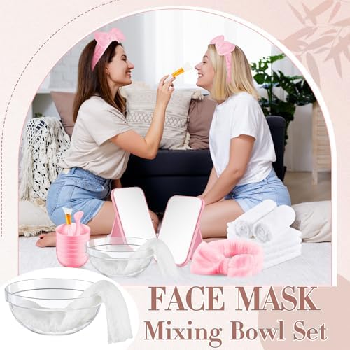 6 Piece Pink Spa Party Kit for Women